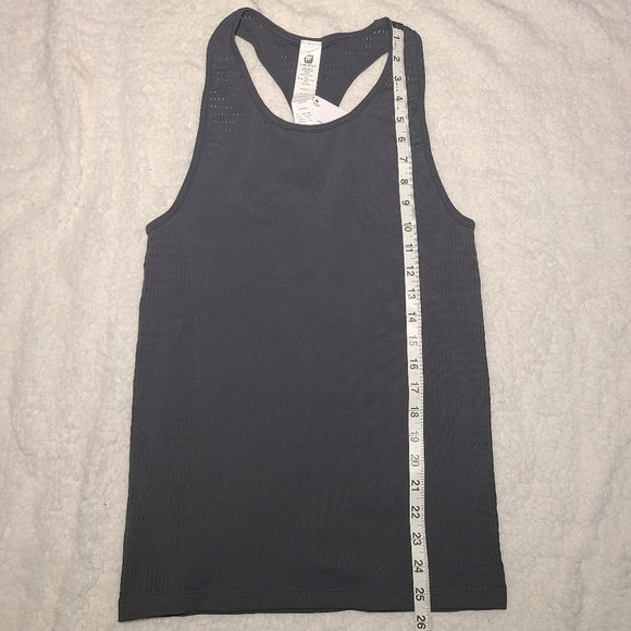 Fabletics Corrine SkulptKnit Tank Medium Grey NWT - Picture 7 of 9